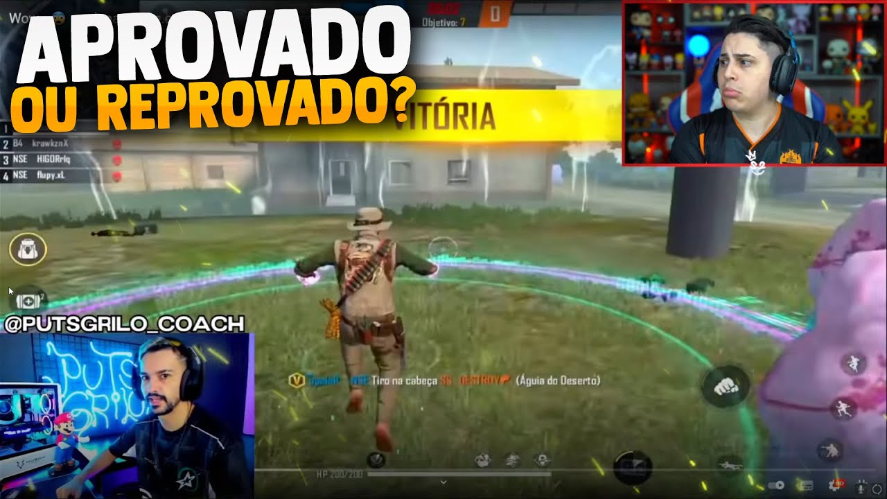 MEGA REAGINDO AO PUTS GRILO AVALIANDO O APELAPATO ! FOI REPROVADO ? 🤭