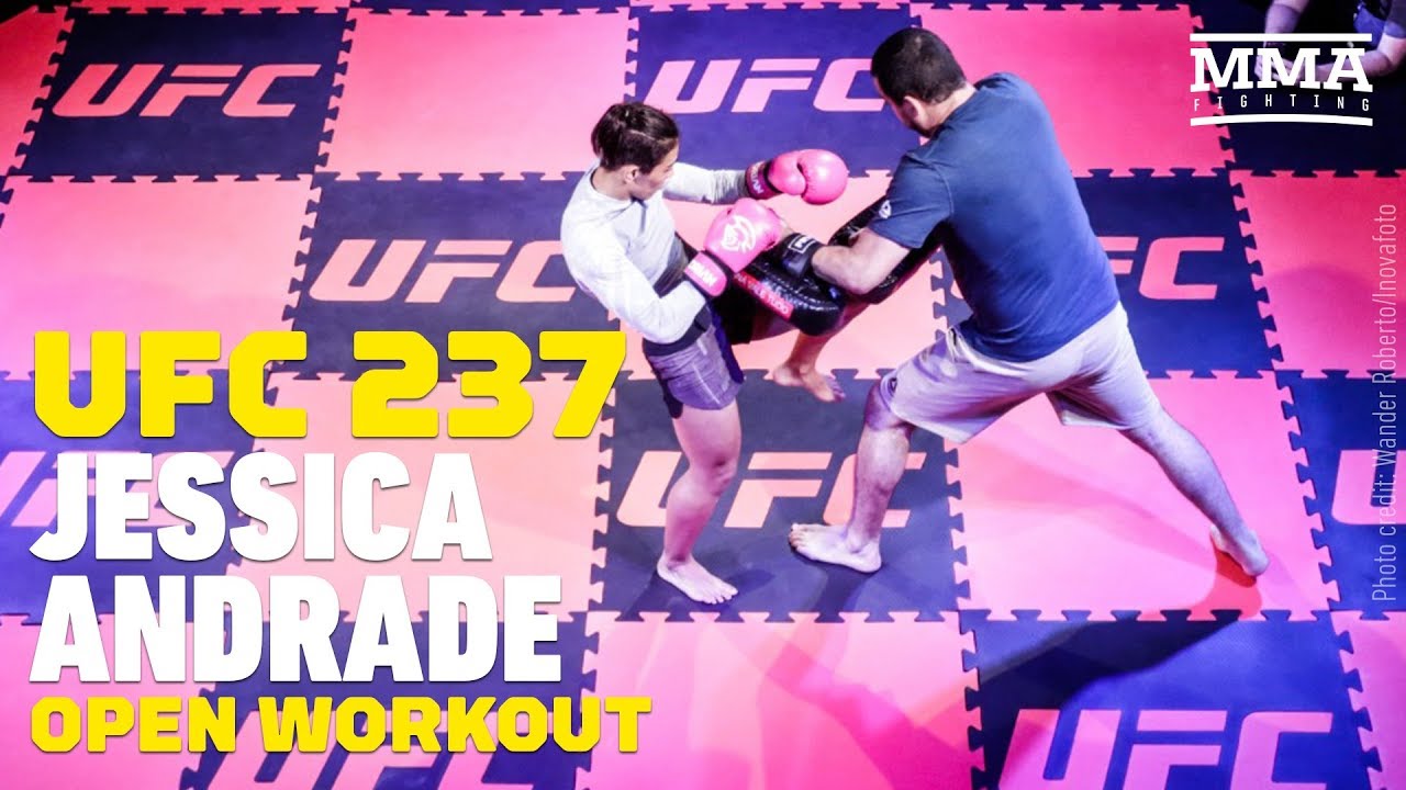 UFC 237: Jessica Andrade Open Workout (Complete) - MMA Fighting
