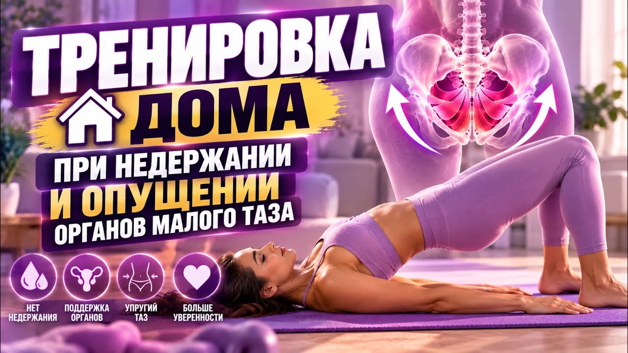 Тренировка для женщин от недержания и опущения органов малого таза. Система VUM-Expert