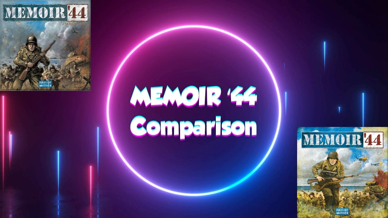 Memoir '44 Comparison - with Tom Vasel