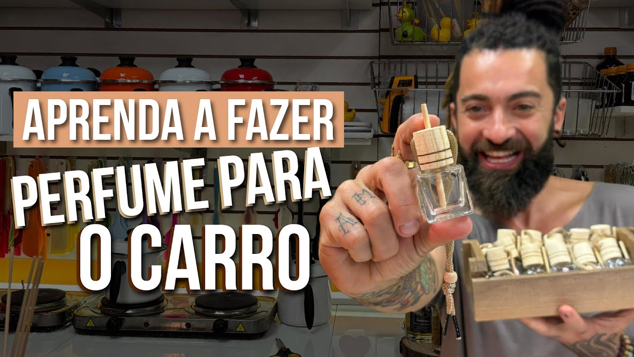 FAÇA VOCÊ MESMO PERFUME PARA CARRO COM ESTA RECEITA SIMPLES E FÁCIL