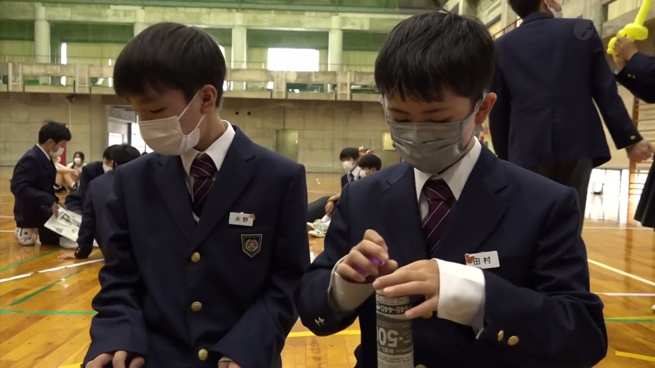 今治明徳中学校 新入生歓迎レセプション 2023.4.18放送