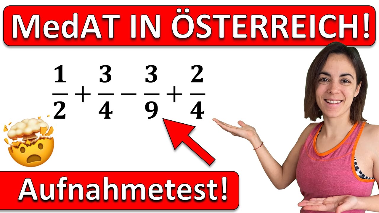 🚀🚀🚀 Schaffst DU den HÄRTESTEN TEST ÖSTERREICHS? | 3 Mathe Aufgaben aus dem Aufnahmetest MedAT