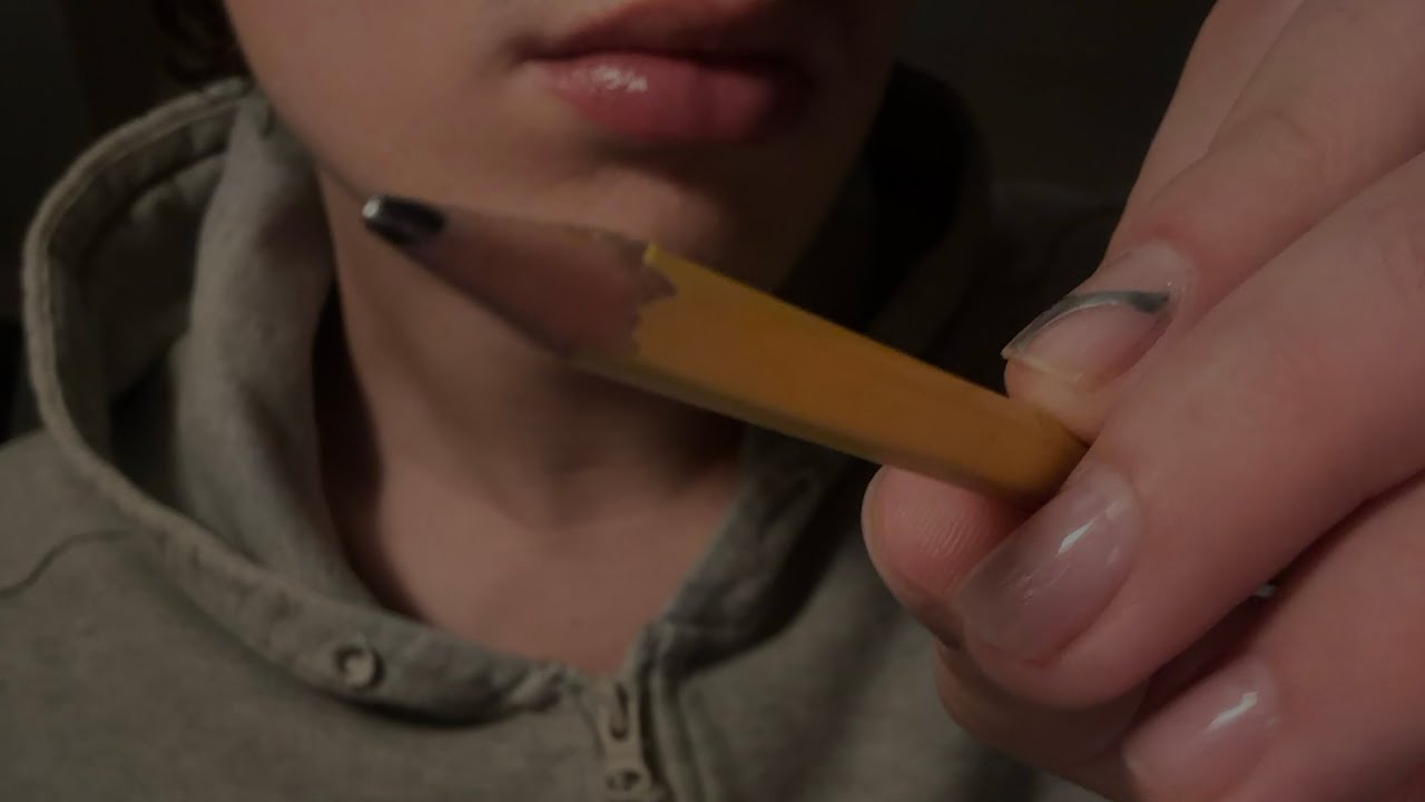 lofi air tracing asmr | trigger words & soft/cupped whispering 