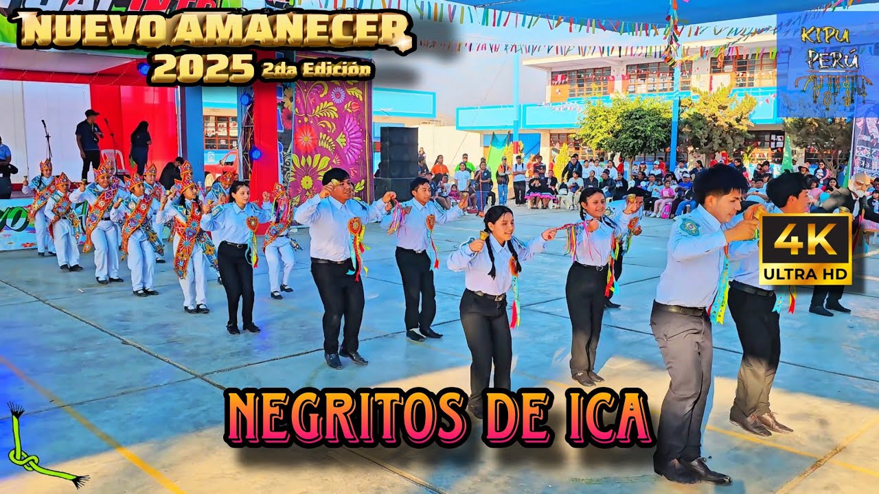 Negritos de Ica / Ica / Baila Amanecer (Nuevo Amanecer 2025 - MUSUCK YLLARY)