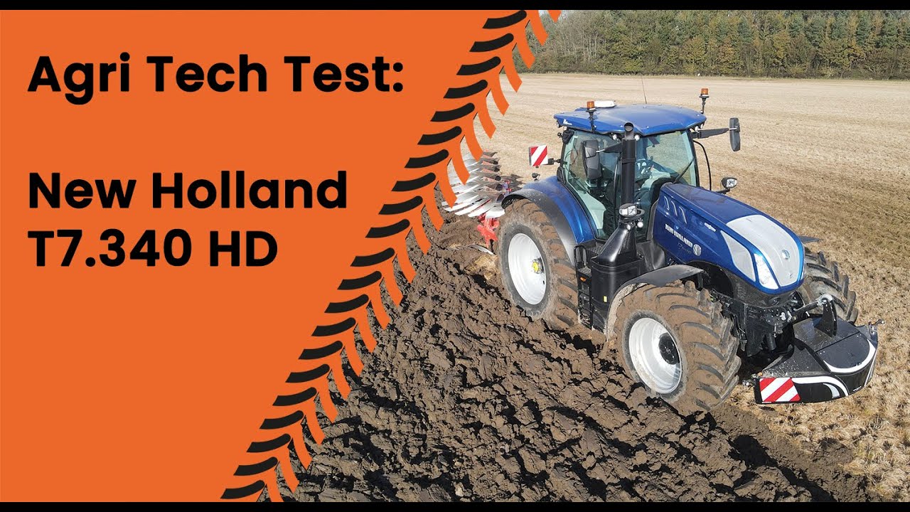 🇩🇰 NewHolland T7.340 HD sender New Holland op i en ny klasse
