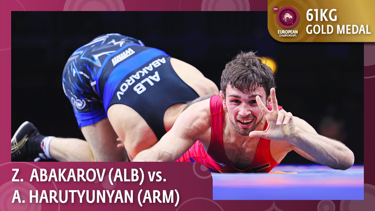 Золотая медаль • 61Kg • Арсен АРУТЮНЯН (Aрмения) - Зелимхан АБАКАРОВ (Aлбания)
