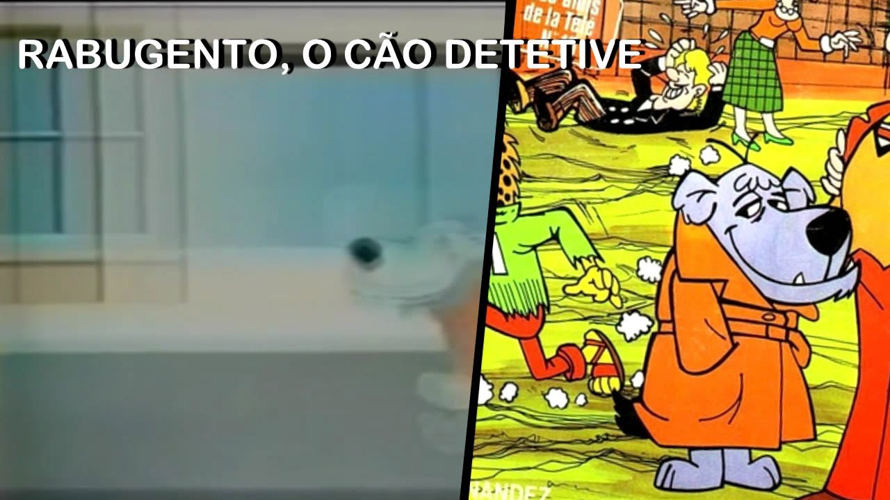 1976 Série Rabugento o Cão Detetive (Desenho Animado)
