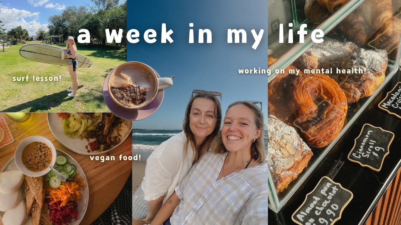 a week in my life - sunday meal prep, working on myself + tasty vegan food! 🌞