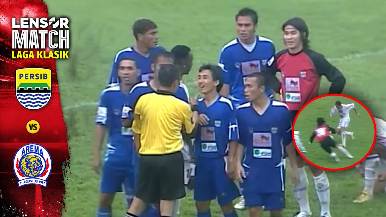 MAUNG BANDUNG DIBIKIN PANAS! SAH PINALTI!?| PERSIB VS AREMA HIGHLIGHT 2 LAGA KLASIK 2006