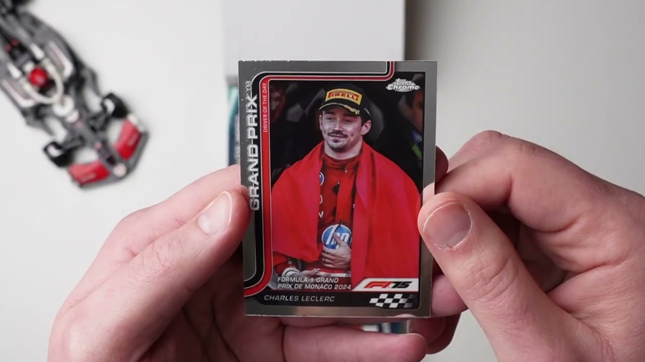 Topps Chrome F1 2025: First Of Twelve Hobby Box Openings