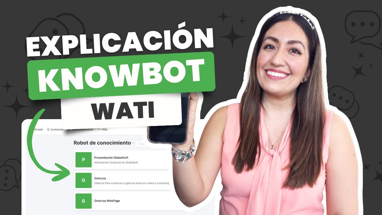 WATI Knowbot explicado: IA para atención al cliente eficiente #wati #globalsoft