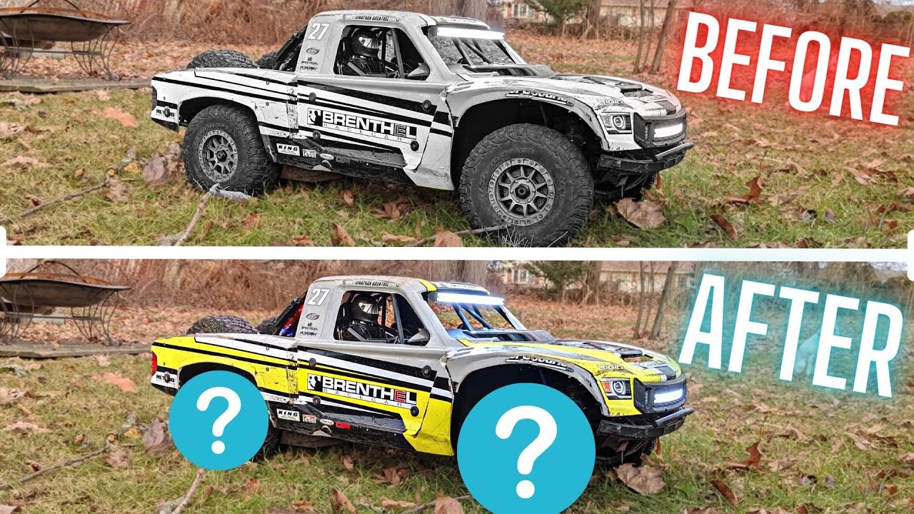 ОБНОВЛЕНИЕ ШИН Killer Losi Super Baja Rey 2.0!!!