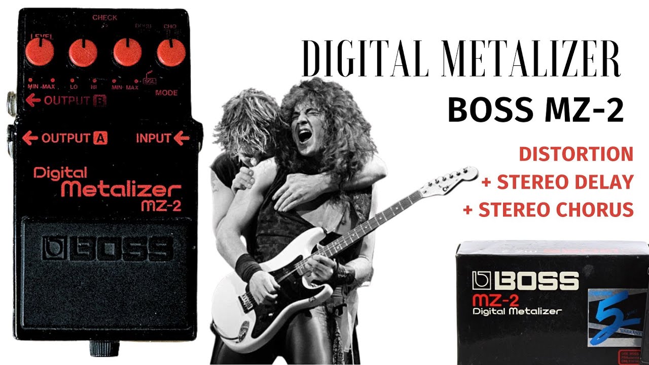 Педаль дисторшна Boss MZ-2 Digital Metalizer
