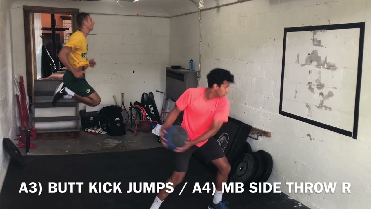 Tennis-Specific Power Endurance Circuit