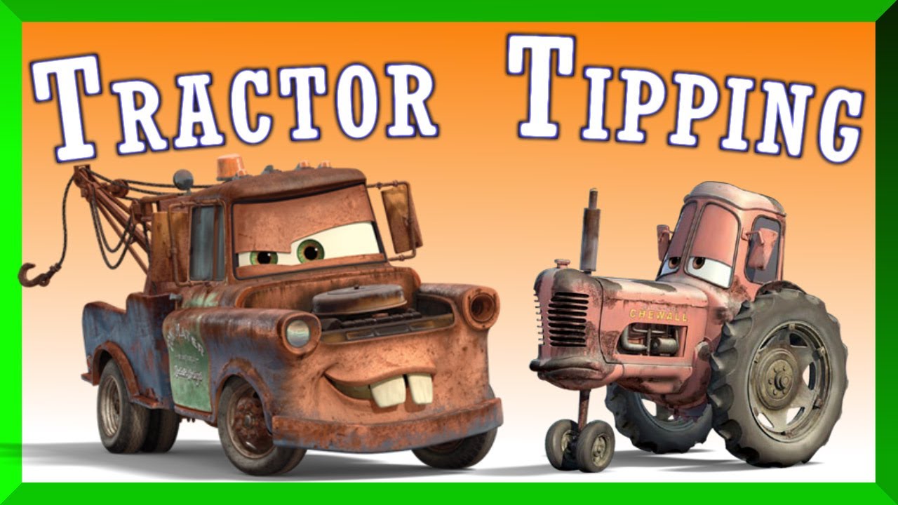 Disney Cars Mater Tractor Tipping At Night Full Length English Game Episode 2014