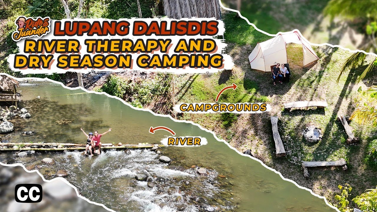 Riverside Camping with Beautiful River | Nature ASMR | Lupang Dalisdis