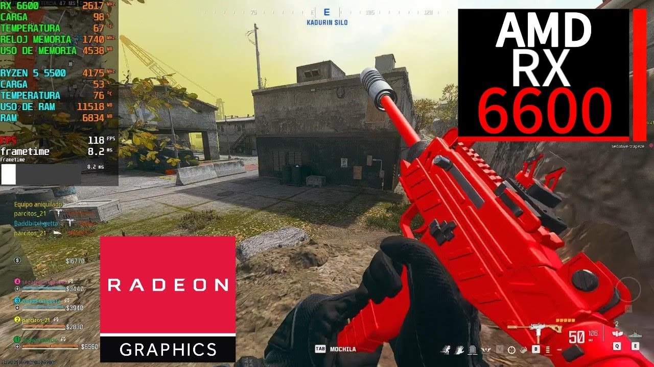 Call of Duty Warzone 3 : Season 3 | RX 6600 8GB Medium and Low Maximum Settings