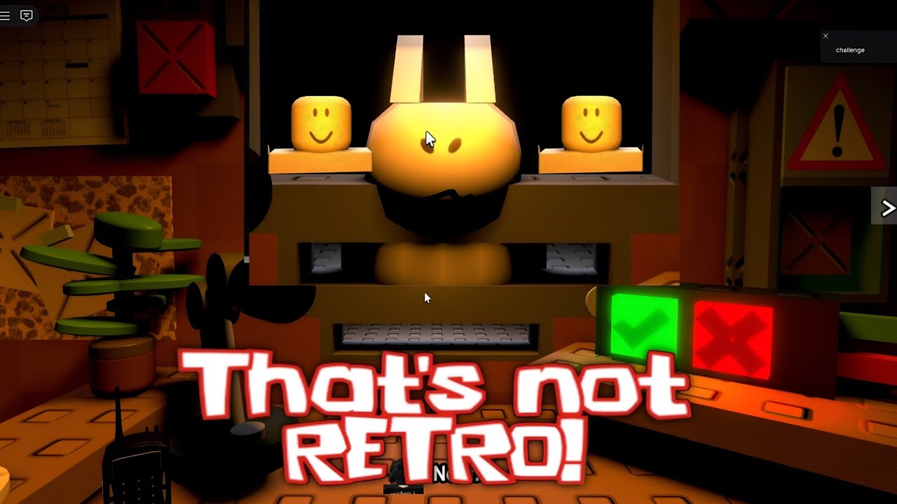 That's Not Retro! - Full Walkthrough + Good Ending | ROBLOX | That's Not Retro Endings