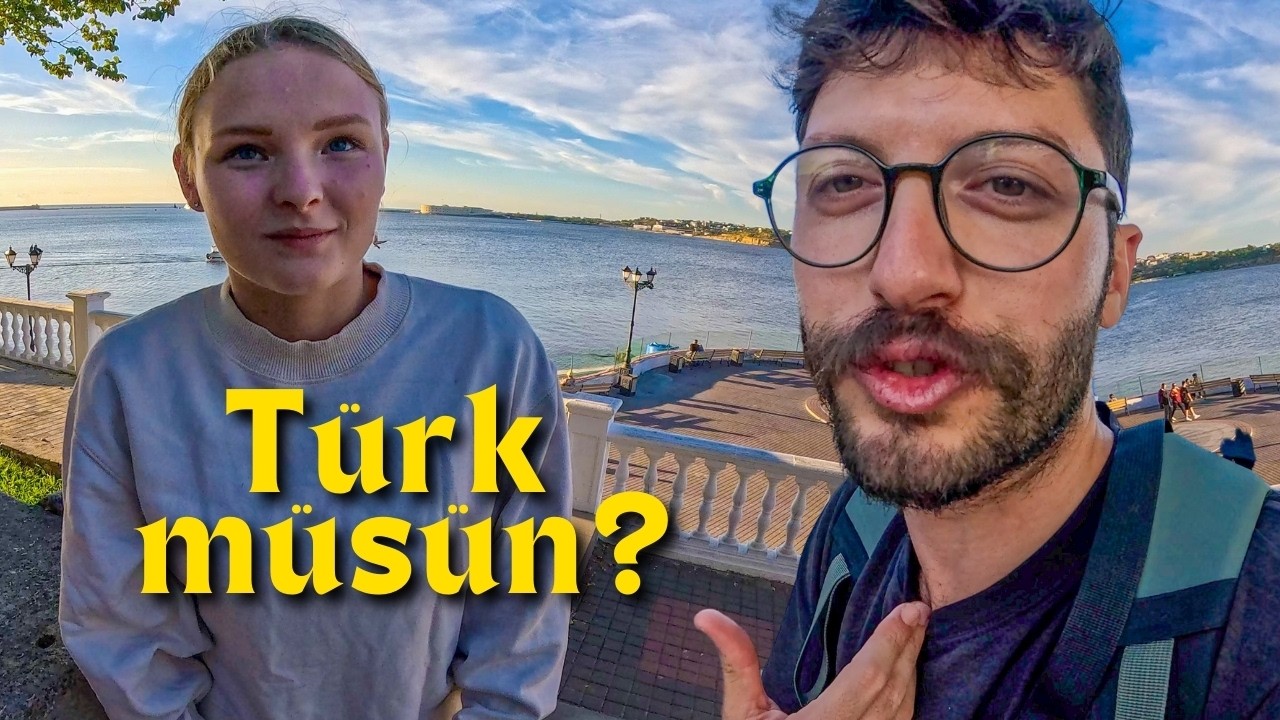Неожиданная просьба от русской девушки! Севастополь и Черное море.