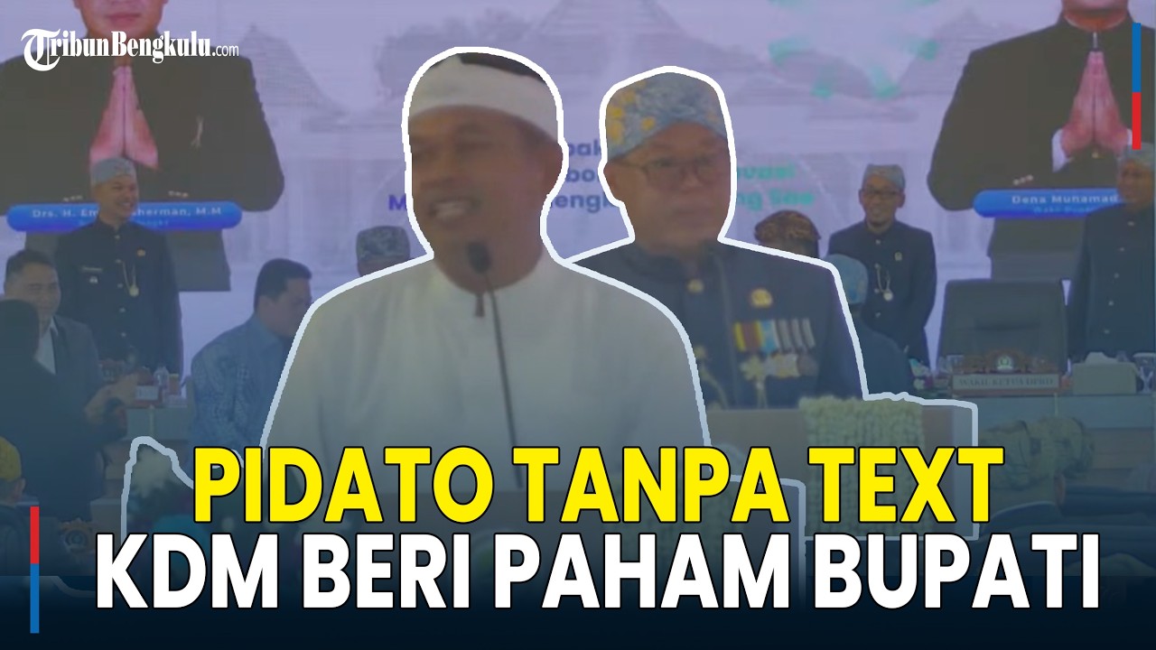 [Full] Pidato Kang Dedi Mulyadi Tanpa Text di Majalengka, Beri Paham Bupati dan Erick Thohir