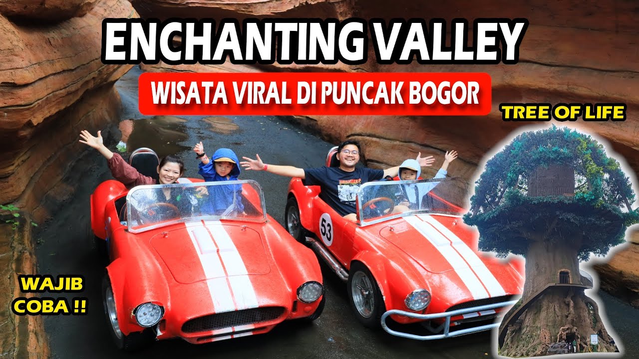 WOW !! ADA WISATA SERU DI PUNCAK BOGOR | ENCHANTING VALLEY BY TAMAN SAFARI