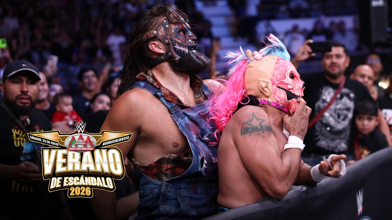 A mysterious masked man attacks Psycho Clown: Verano de Esc&aacute;ndalo highlights, August 8