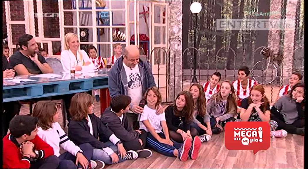 Entertv: Και πάλι στο πλατό του «Mega με μία» ο γιος του Μάρκου Σεφερλή, Χάρης