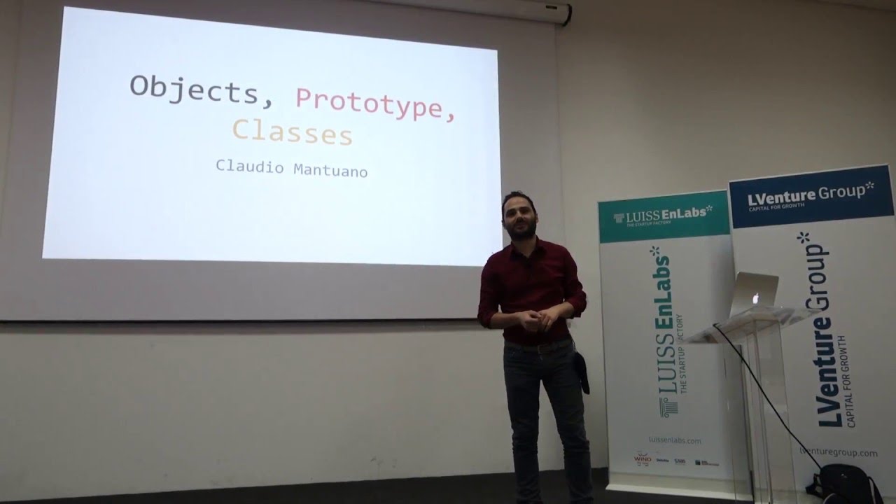 [ITA] Objects, Prototype, Classes - Claudio Mantuano