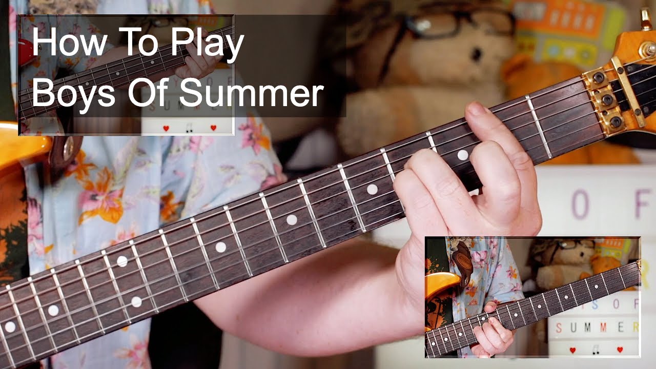 'Boys Of Summer' Don Henley Guitar Lesson
