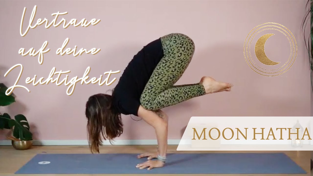 Vertraue auf deine Leichtigkeit -  Moon Hatha Yoga, 60 Minuten, Alle Level
