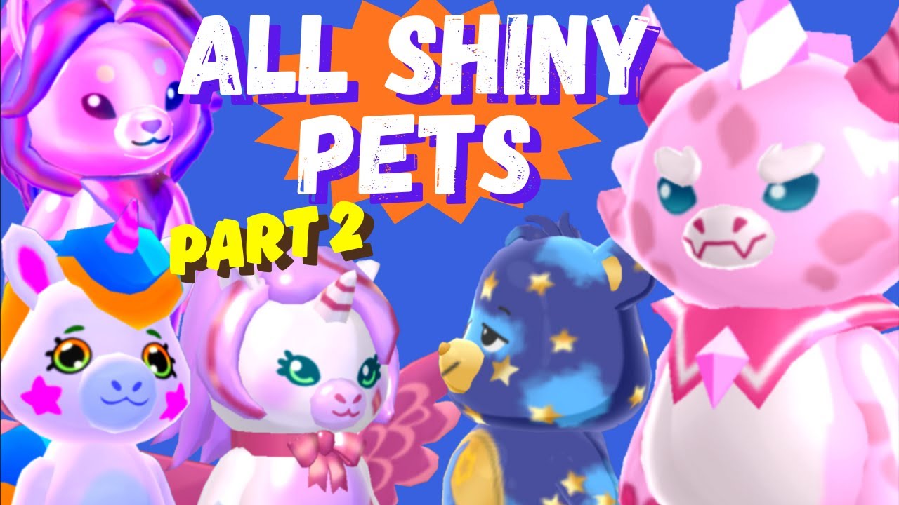 All Shiny Pets 2025 and Pet GiveAway