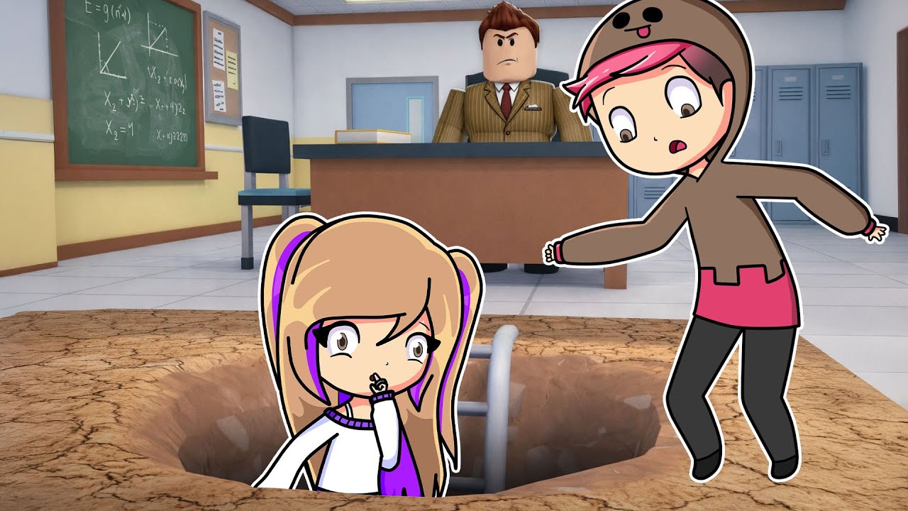 CAVAMOS para ESCAPAR de la ESCUELA en Roblox