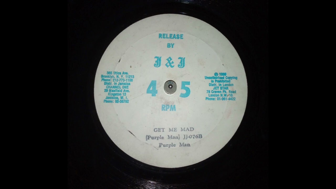 Purple Man - Get Me Mad + Version