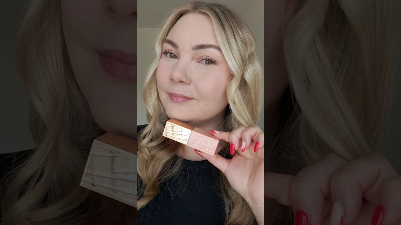 TRYING THE NARS AFTERGLOW BLUSH SHADE BEHAVE 💖 #nars #blush #afterglow