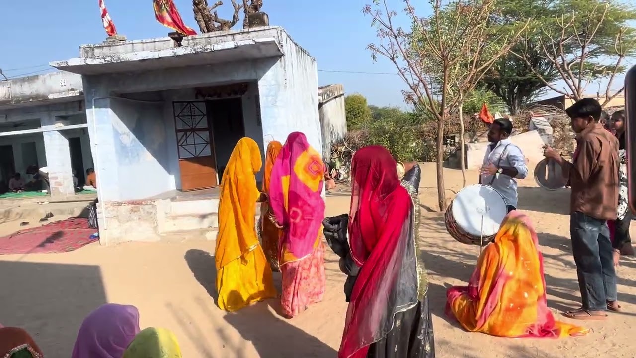 Rajasthan dhol thali dance tagda 🥰 #dhol 