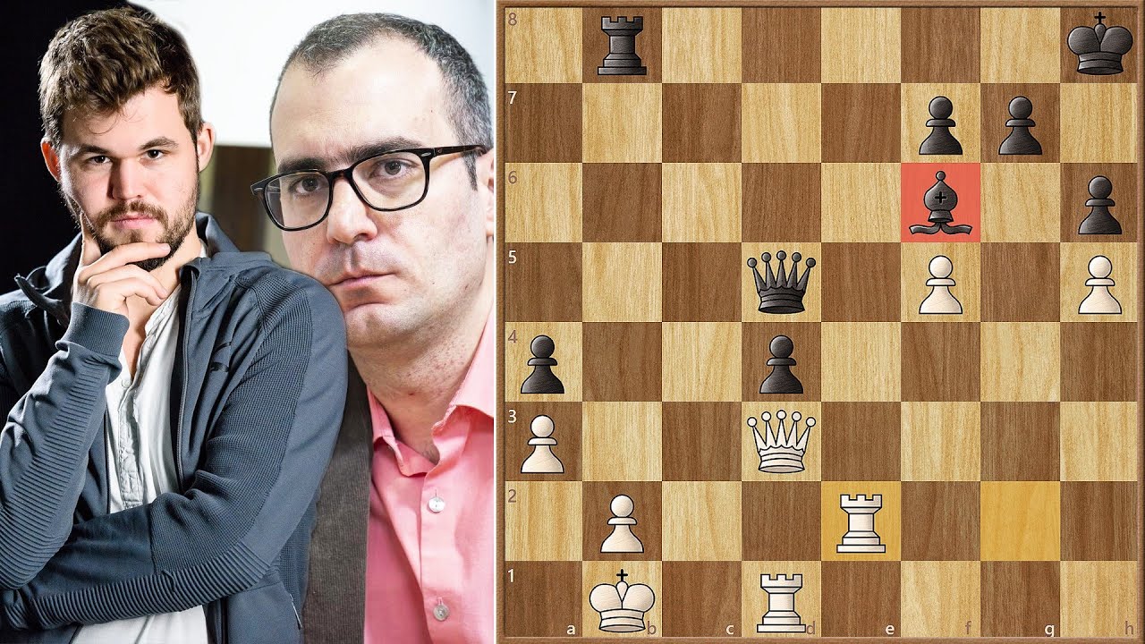 Has There Ever Been Such a Bishop? || Dominguez vs Carlsen || Saint Louis Rapid and Blitz (2020)