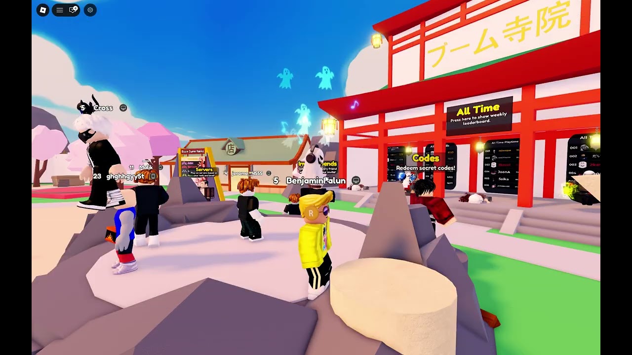 smacking people of a platform in roblox
