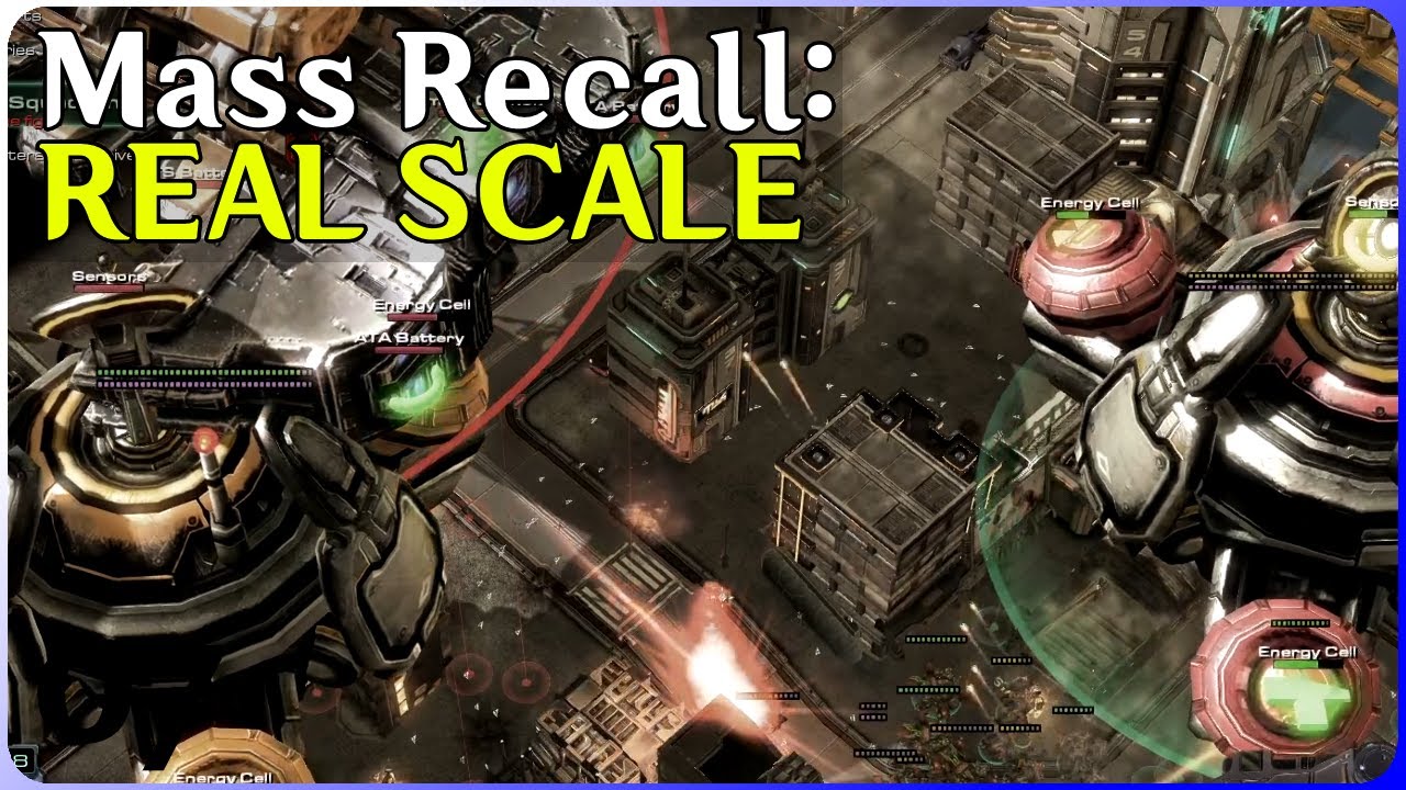 Real-Scale Starcraft: Mass Recall - 07