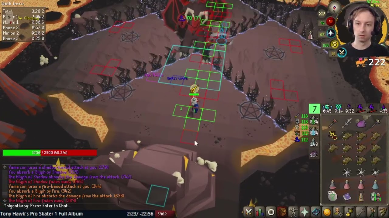 Yama Contract of Sensory Clouding Example Fight - Ultimate Scorching Bow Cycle!