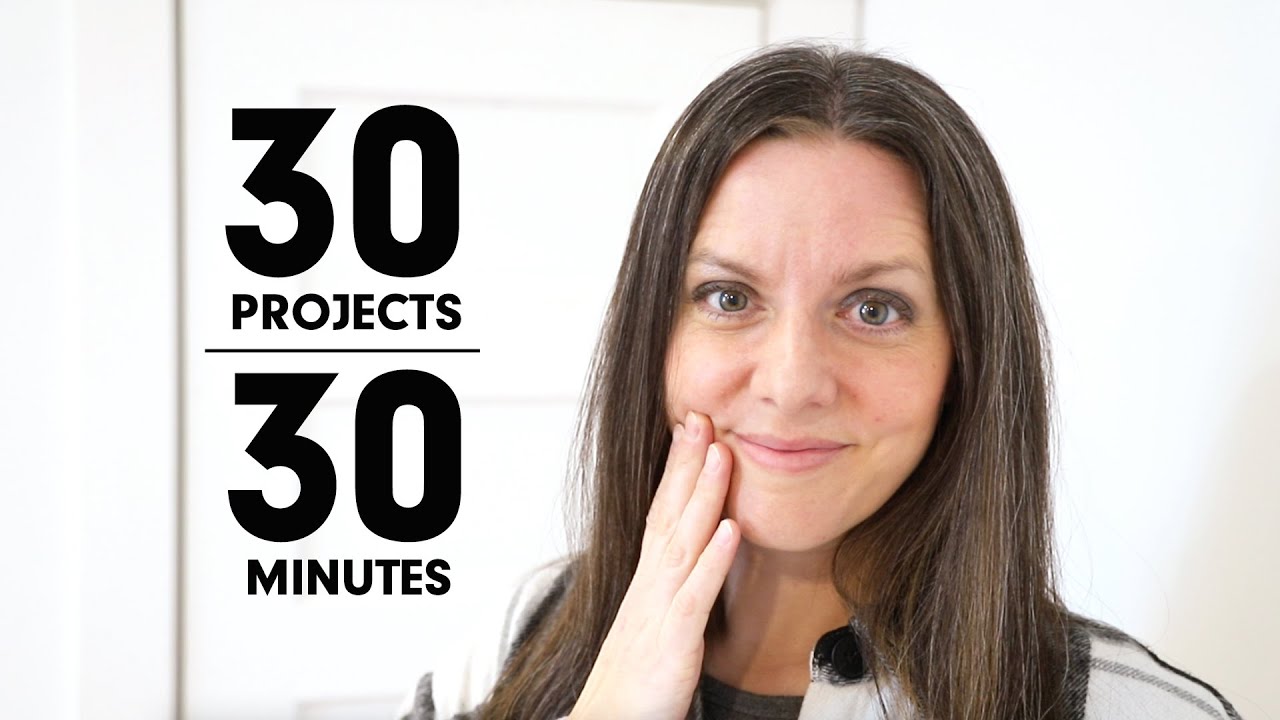 30 Easy DECLUTTERING IDEAS | Declutter in 30 minutes or LESS!