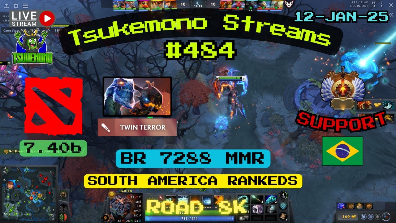 🔴 #484 LIVE | RANKEDS 7288 MMR - SUPORTE