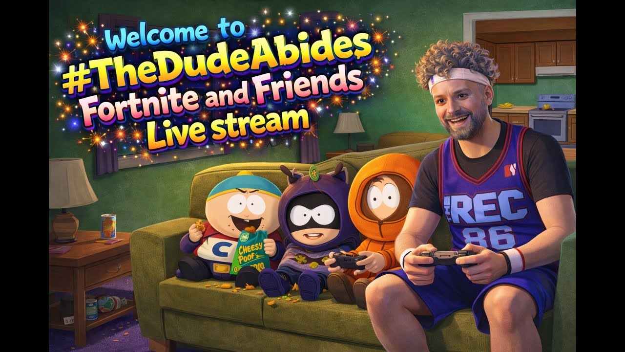 welcome to #TheDudeAbides316 Fortnite and Friends Live Stream
