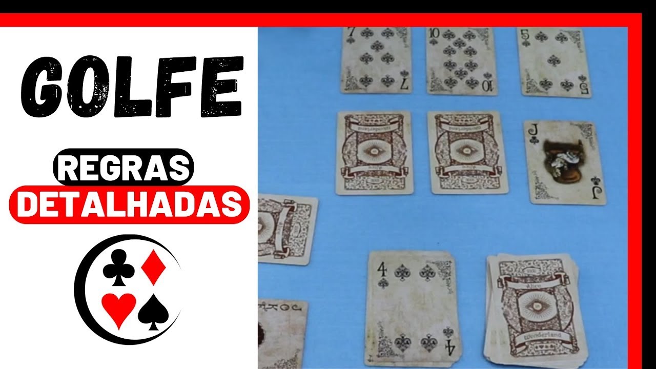 Como Jogar GOLFE - Jogo de Baralho ♣️♦️♠️♥️