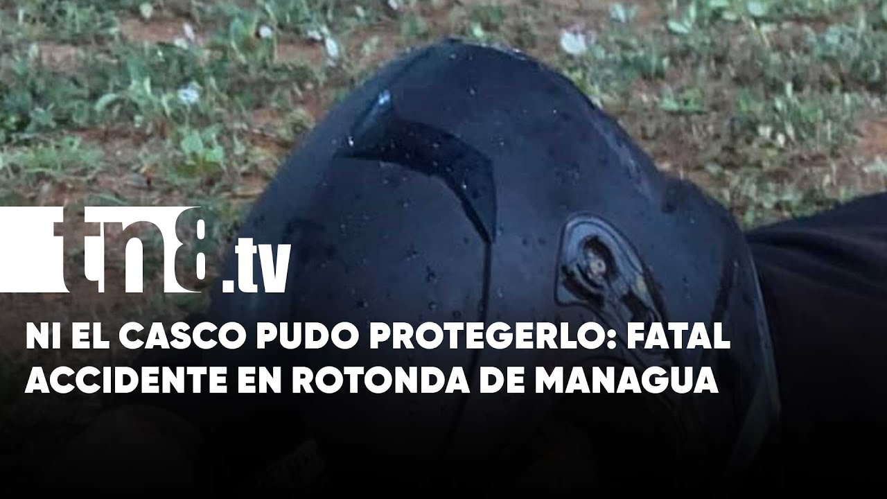 Tragedia en Managua: Joven de 21 a&ntilde;os muere en violento accidente de moto