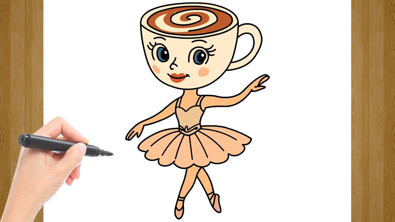 COMO DIBUJAR a BALLERINA CAPPUCCINA
