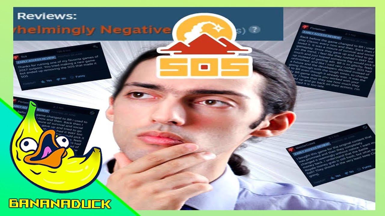 SOS: Смерть игр SOS и Outpost.