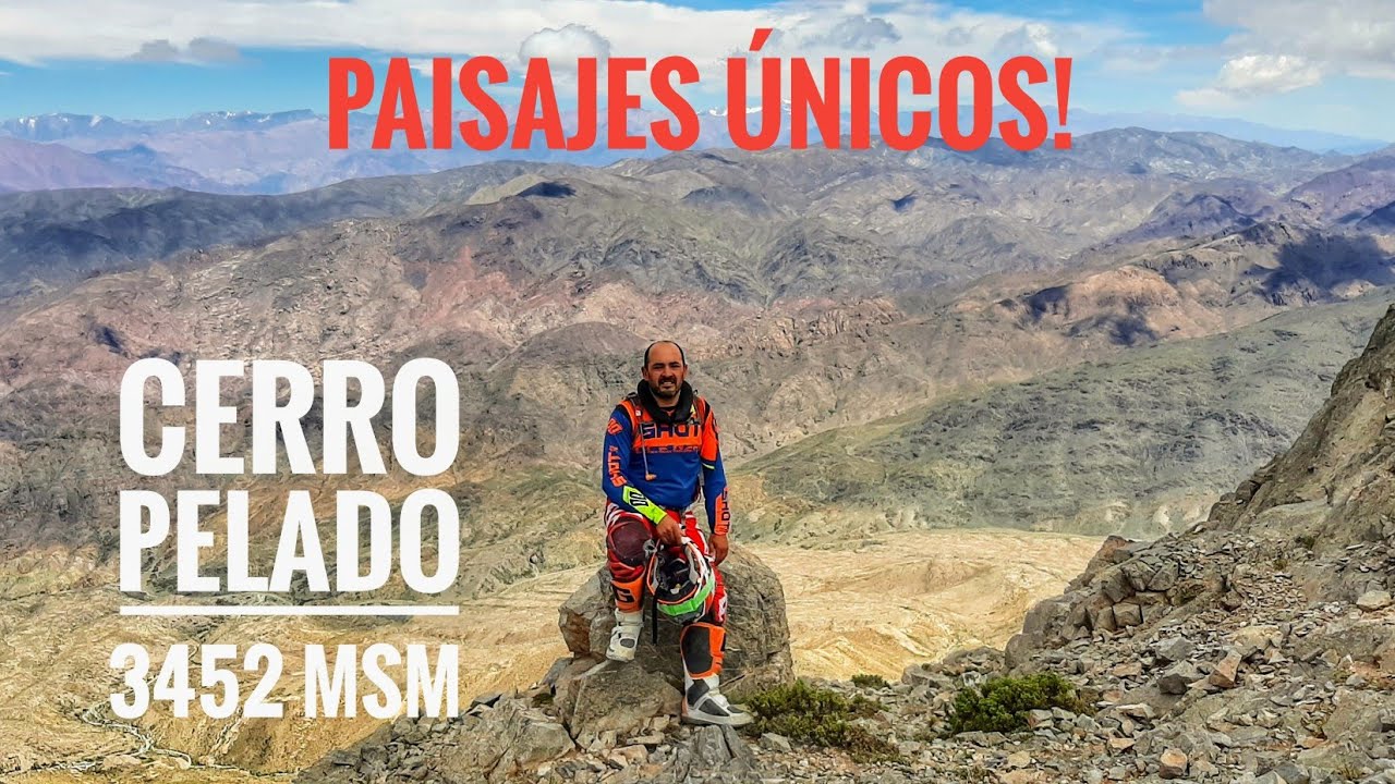 Cerro Pelado 3452 msm- 🤯 uno de los cerros más alto de la pre-cordillera mendocina.