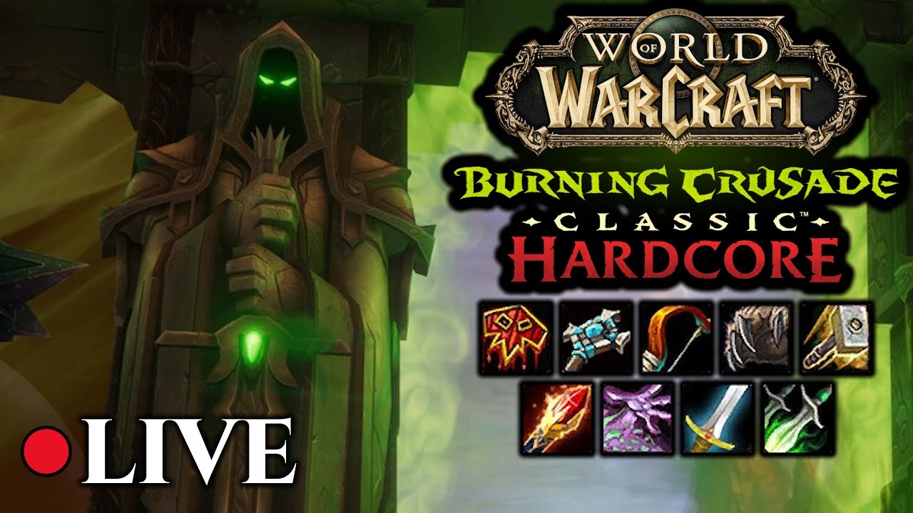 🔴#Live: WoW TBC Hardcore - alle Klassen von 1 auf 70 ohne Karte | #074
