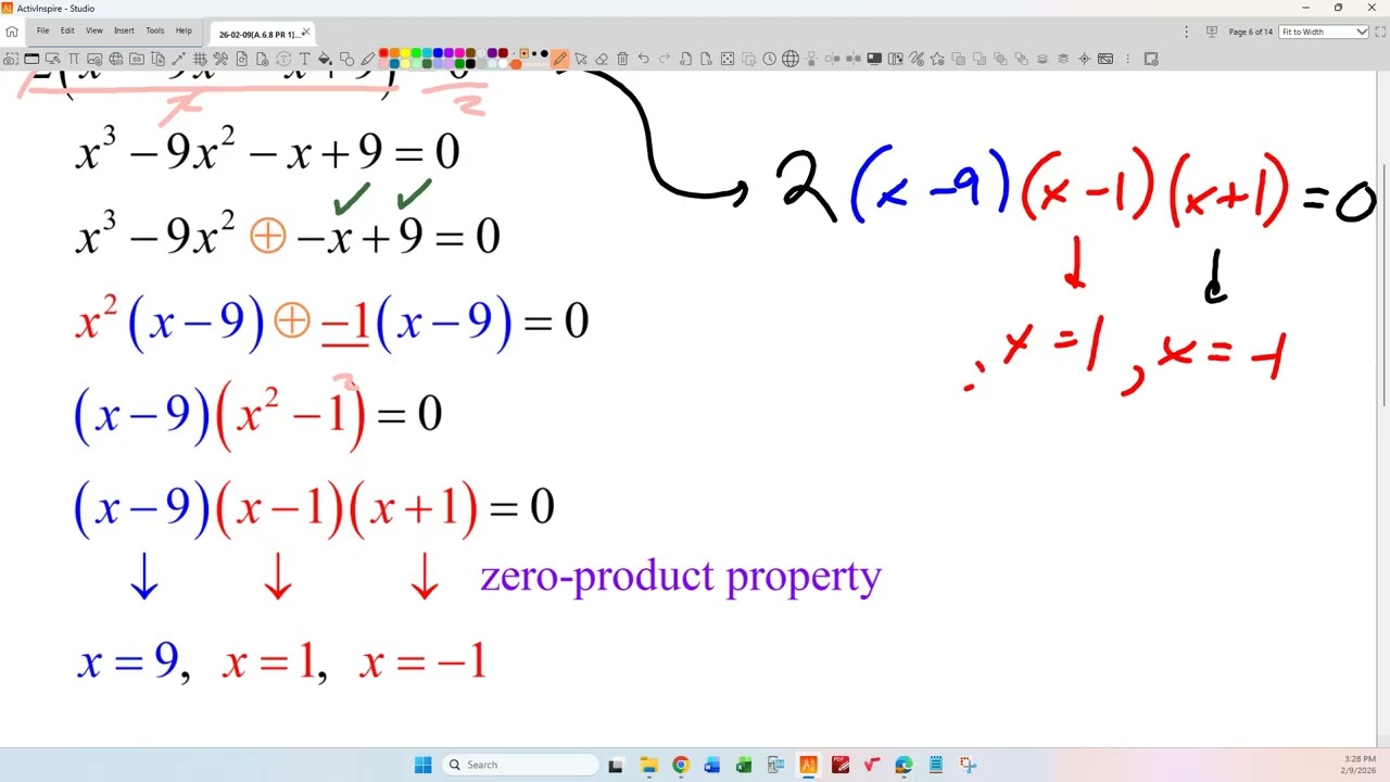 26-03-04 A.Test 8 Review